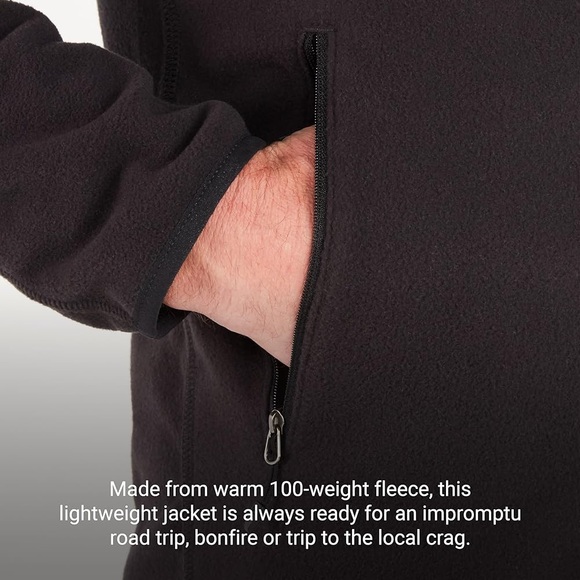 NWT Men's MARMOT Rocklin Black Full-Zip Jacket Size XXL - Picture 8 of 13